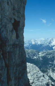 zweite Quergangsseillänge (9.SL)